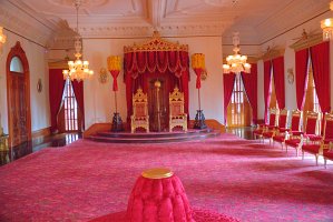 Iolani Palace - Throne Room